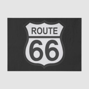 Papier Mousseline Papier cadeau Route 66