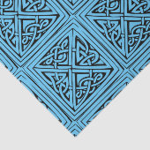 Papier Mousseline papier carré céleste (Détail)