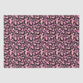 Papier Mousseline Papier Cheetah rose (Recto)