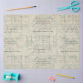 Papier Mousseline Papier compagnon de découpage Ephemera Peacock (Artisanat)