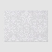 Papier Mousseline Papier DamaskTissu bleu clair (Recto)