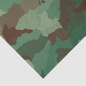 Papier Mousseline papier de camouflage militaire (Détail)