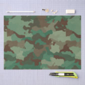 Papier Mousseline papier de camouflage militaire (Artisanat)