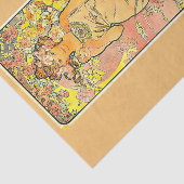 Papier Mousseline Papier de découpage 10"x15" - Alphonse Mucha 10 (Détail)