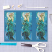 Papier Mousseline Papier de découpage 10"x15" - Alphonse Mucha 19 (Artisanat)