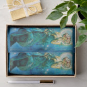 Papier Mousseline Papier de découpage 10"x15" - Alphonse Mucha 19 (Cadeau)