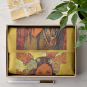 Papier Mousseline Papier de découpage 10"x15" - Alphonse Mucha 2 (Cadeau)