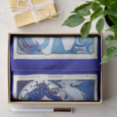 Papier Mousseline Papier de découpage 10"x15" - Alphonse Mucha 20 (Cadeau)