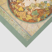 Papier Mousseline Papier de découpage 10"x15" - Alphonse Mucha 22 (Détail)