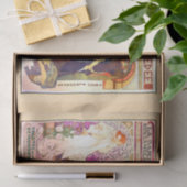 Papier Mousseline Papier de découpage 10"x15" - Alphonse Mucha 27 (Cadeau)