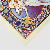 Papier Mousseline Papier de découpage 10"x15" - Alphonse Mucha 3 (Détail)