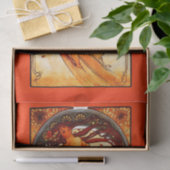 Papier Mousseline Papier de découpage 10"x15" - Alphonse Mucha 37 (Cadeau)