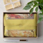 Papier Mousseline Papier de découpage 10"x15" - Alphonse Mucha 42 (Cadeau)