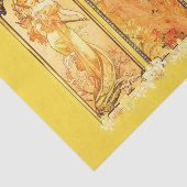 Papier Mousseline Papier de découpage 10"x15" - Alphonse Mucha 42 (Détail)