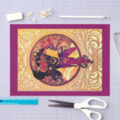 Papier Mousseline Papier de découpage 10"x15" - Alphonse Mucha 8 (Artisanat)