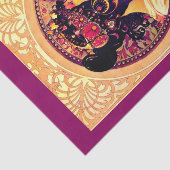 Papier Mousseline Papier de découpage 10"x15" - Alphonse Mucha 8 (Détail)