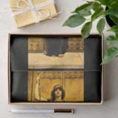 Papier Mousseline Papier de découpage 10"x15" - John William Godward (Cadeau)