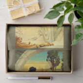 Papier Mousseline Papier de découpage 10"x15" - John William Godward (Cadeau)