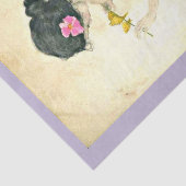 Papier Mousseline Papier de découpage 10"x15" - Raphael Kirchner 19 (Détail)