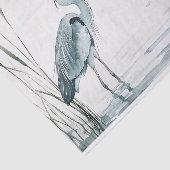 Papier Mousseline Papier de découpage 6 Hérons bleus (Détail)