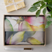 Papier Mousseline Papier de découpage à fleurs rose LOTUS (Cadeau)