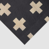 Papier Mousseline Papier de découpage à motifs noir et blanc (Détail)