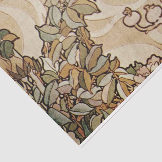 Papier Mousseline Papier de découpage Art nouveau (Détail)
