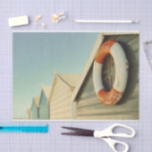 Papier Mousseline Papier de découpage Beachy Nautical Lifesaver (Artisanat)