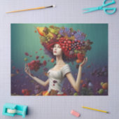 Papier Mousseline Papier de découpage - Beauté sereine (Artisanat)