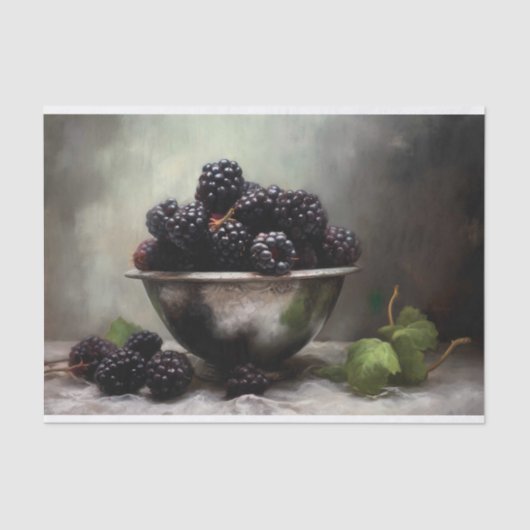 Papier Mousseline Papier de découpage Blackberry 2 (Recto)