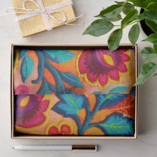 Papier Mousseline Papier de découpage BOHEMIA (Cadeau)