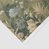 Papier Mousseline Papier de découpage Botanique, Oiseaux, Forêt (Détail)