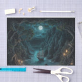 Papier Mousseline Papier de découpage caché pirate (Artisanat)