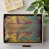 Papier Mousseline Papier de découpage clown déplaisant (Cadeau)