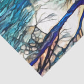 Papier Mousseline Papier de découpage coloré du Sahara Lion (Détail)