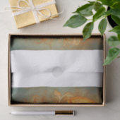 Papier Mousseline Papier de découpage crâne d'été (Cadeau)