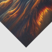 Papier Mousseline Papier de découpage de bison à double exposition m (Détail)