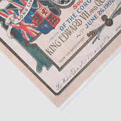 Papier Mousseline Papier de découpage de couronnement victorien vint (Détail)