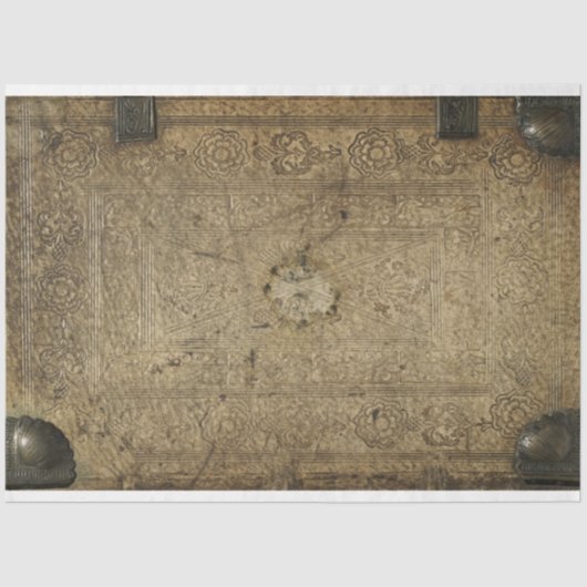 Papier Mousseline Papier de découpage de couverture de livre (Recto)