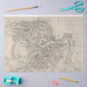 Papier Mousseline Papier de découpage de la carte de rue (Artisanat)