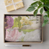 Papier Mousseline Papier de découpage de la carte du Mexique républi (Cadeau)