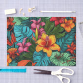 Papier Mousseline Papier de découpage de la Flore exotique Paradis t (Artisanat)