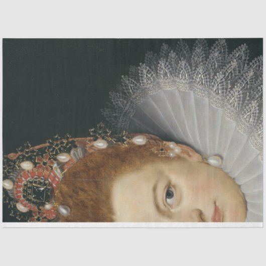 Papier Mousseline Papier de découpage de la reine-mère (Recto)