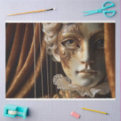 Papier Mousseline Papier de découpage de marionnette masqué | Papier (Artisanat)