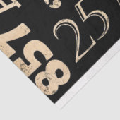 Papier Mousseline Papier de découpage de meubles numériques (Détail)