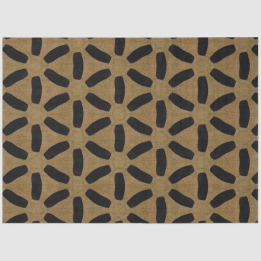 Papier Mousseline Papier de découpage de meubles textiles africains (Recto)