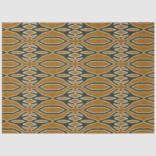 Papier Mousseline Papier de découpage de meubles textiles africains (Recto)