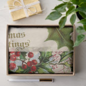 Papier Mousseline Papier de découpage de Noël Cuisine Kittie (Cadeau)