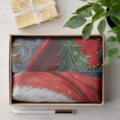 Papier Mousseline Papier de découpage de Noël Russe Père Noël (Cadeau)