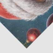 Papier Mousseline Papier de découpage de Noël Russe Père Noël (Détail)